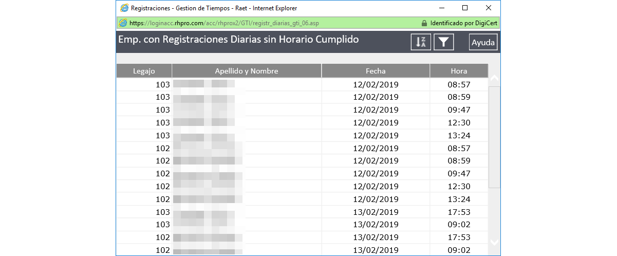 Registraciones