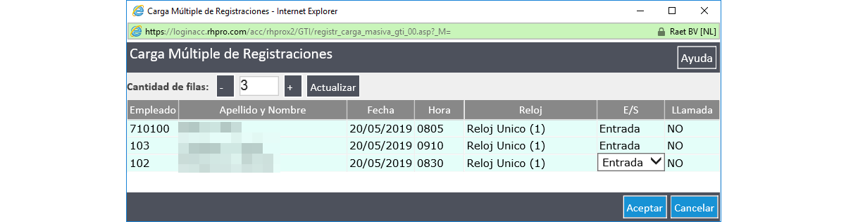 Registraciones