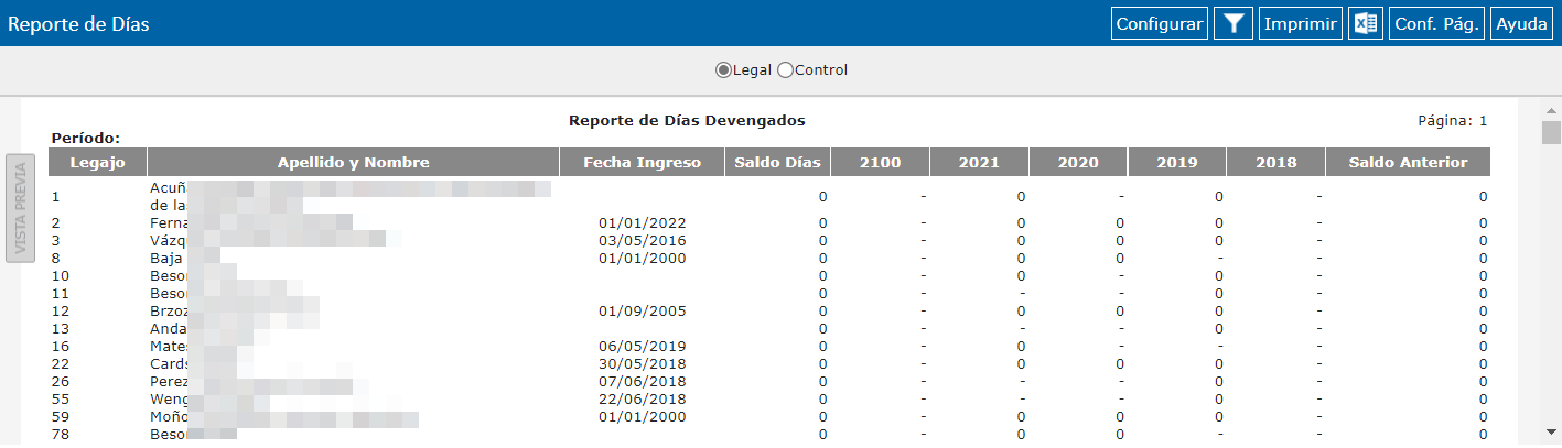 Reporte