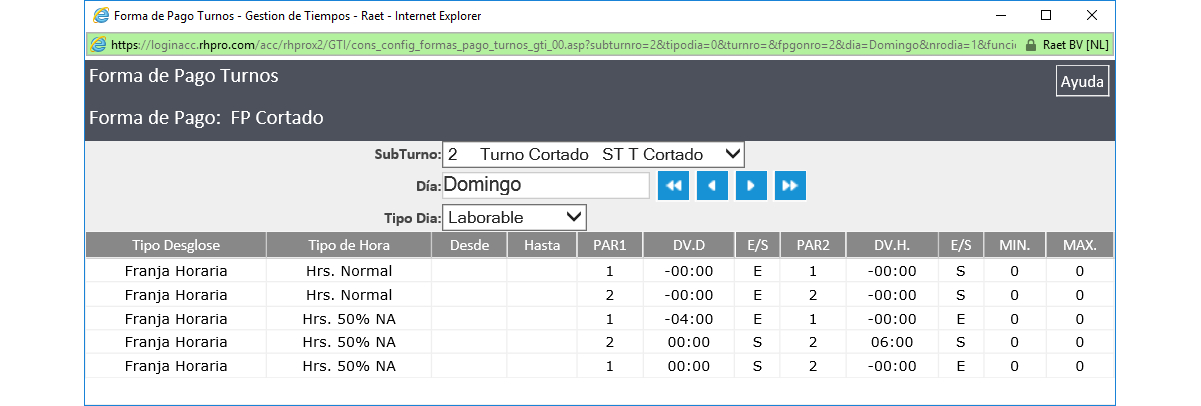 Formas de Pago