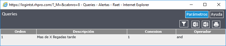 Configuración de Alertas