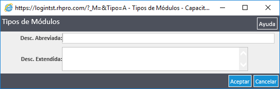 Tipos de Módulos
