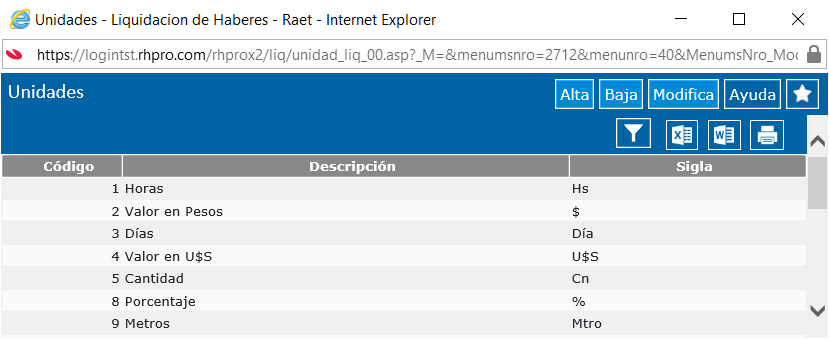 Unidades de Medida