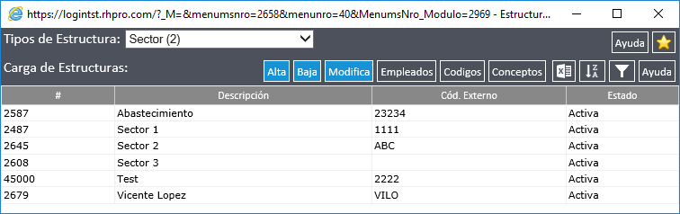 Estructuras