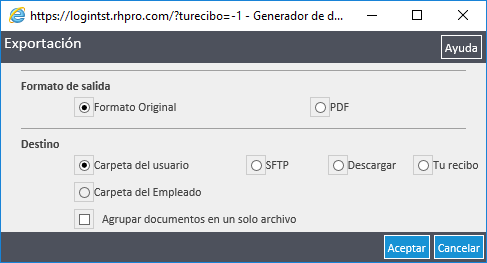 Generar Documentos