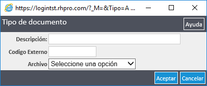 Tipos de Documentos
