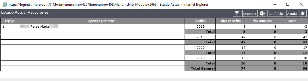 Reporte