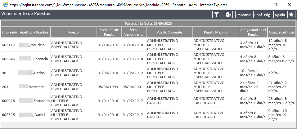 Reporte