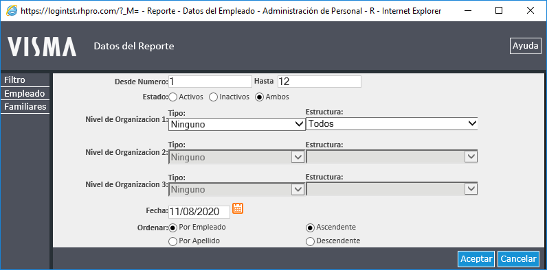 Reporte