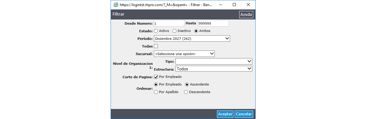 Reporte