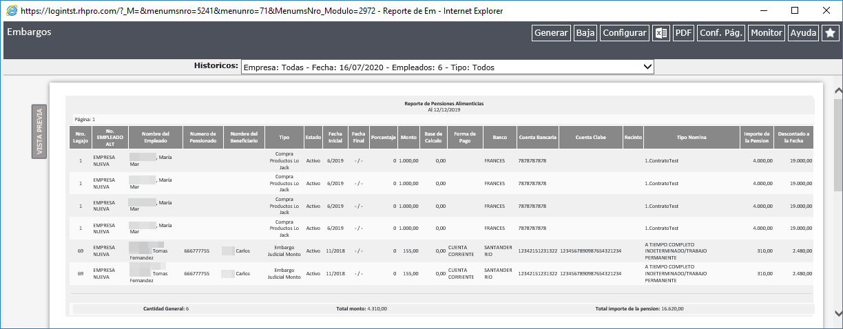 Reporte