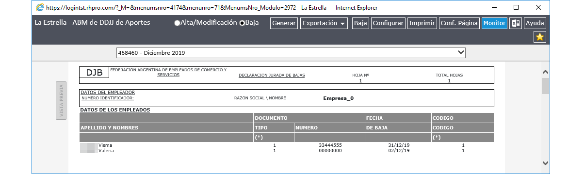 Reporte