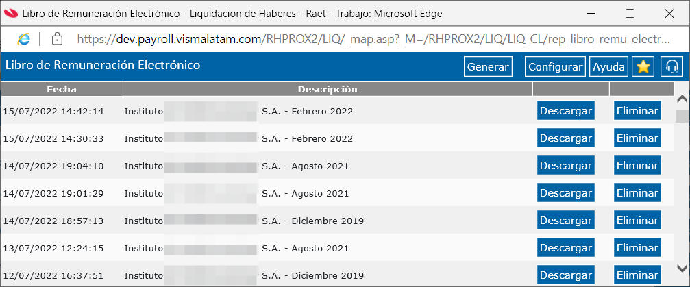 Reporte