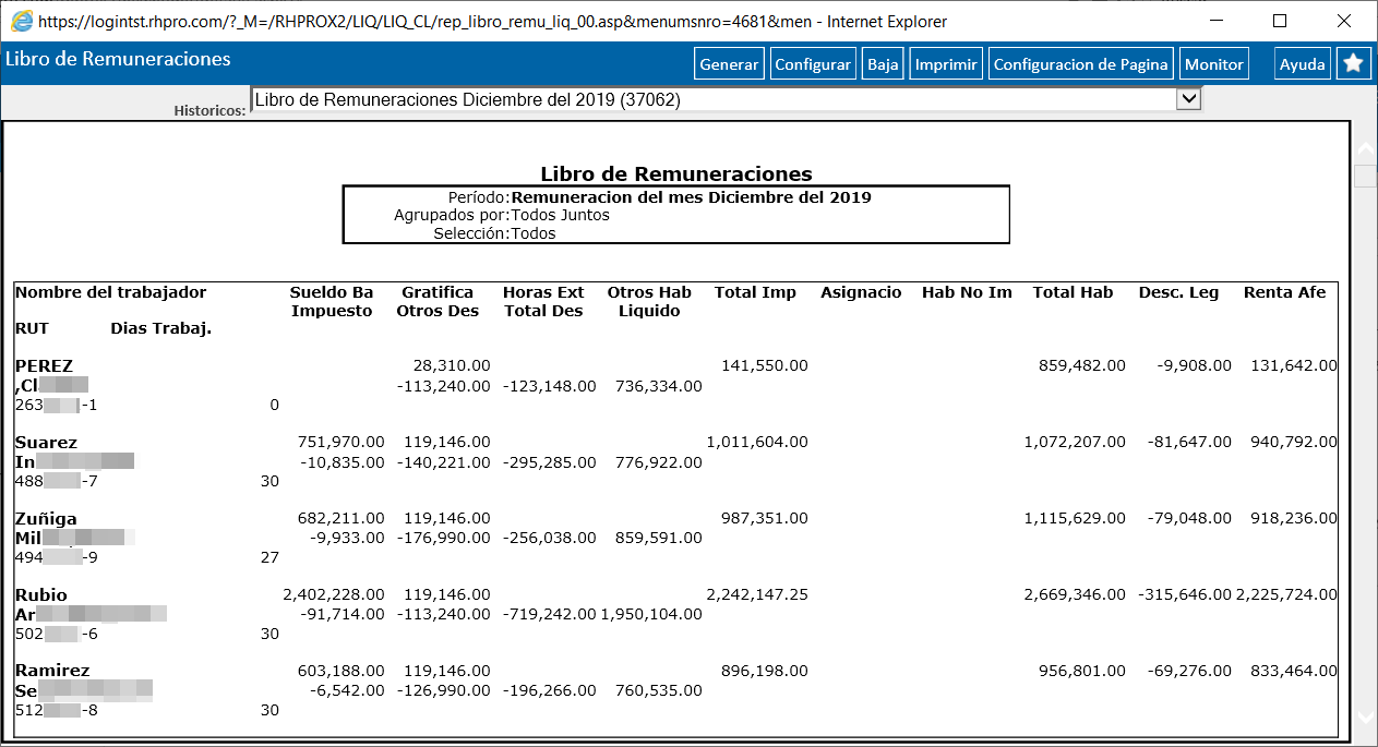 Reporte