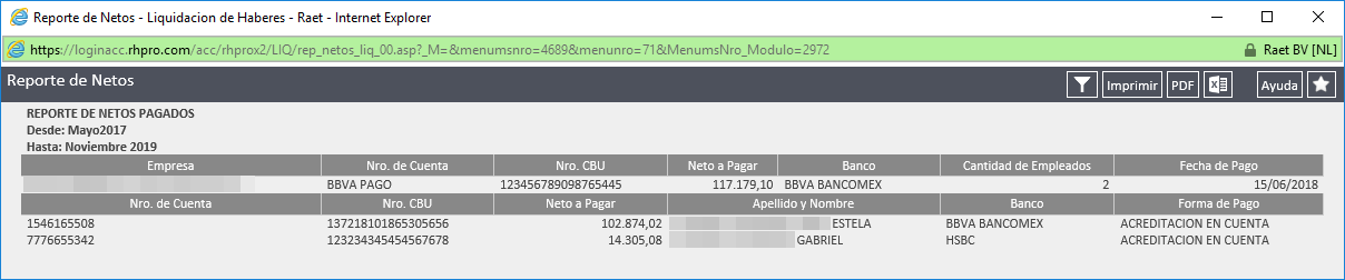 Reporte