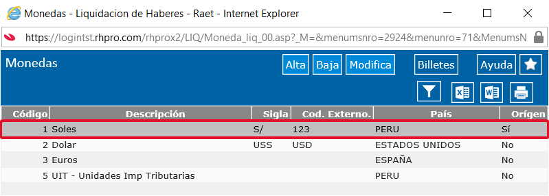 Reporte