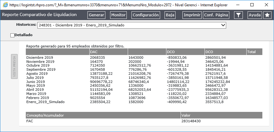 Reporte