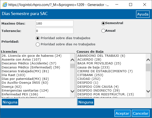 Tipo de búsqueda