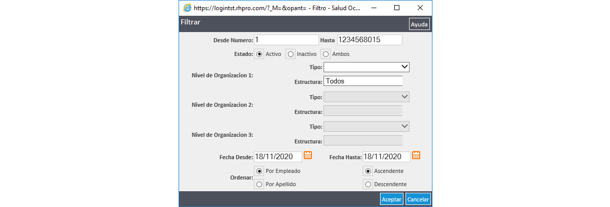 Reporte