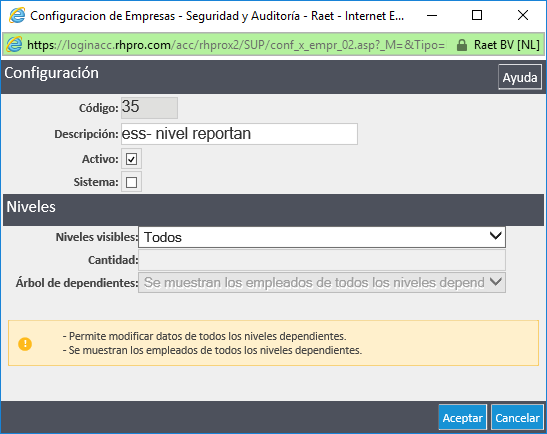 Config Empresa