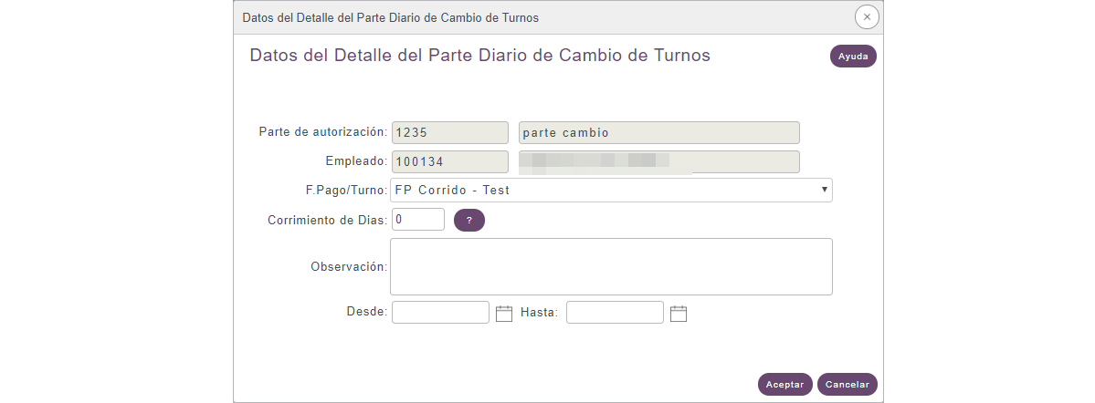 Partes Diarios