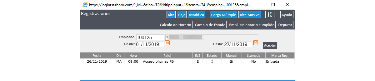 Registraciones