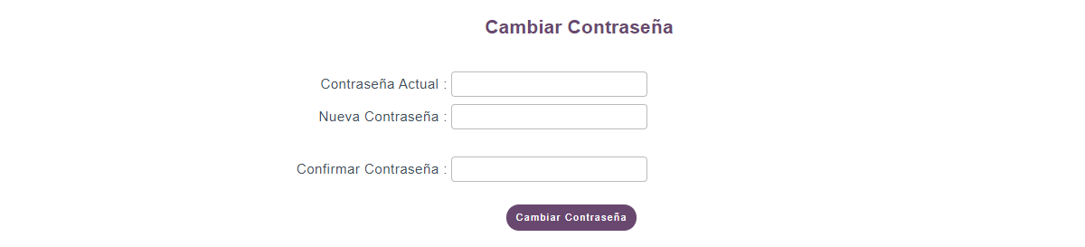 Cambiar Contraseña